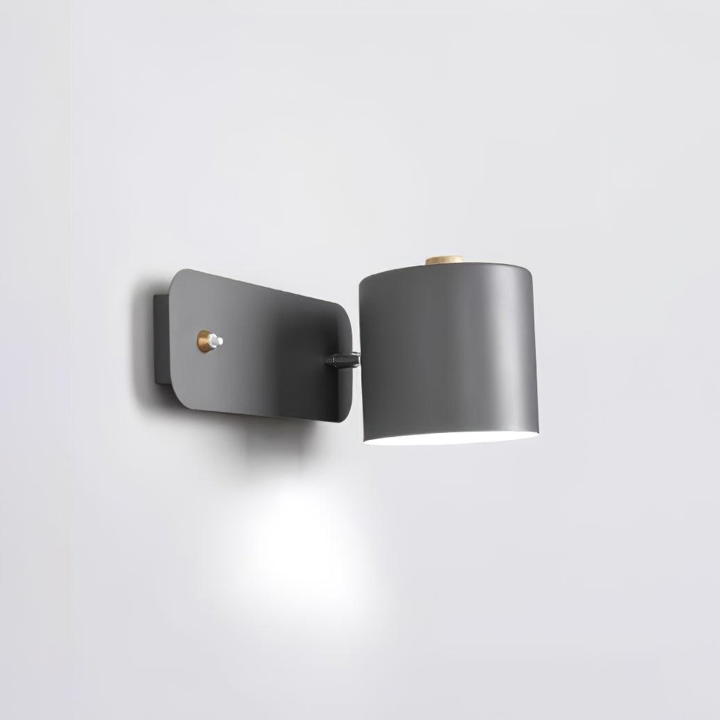 Quella regulowana lampa ścienna w kształcie cylindra