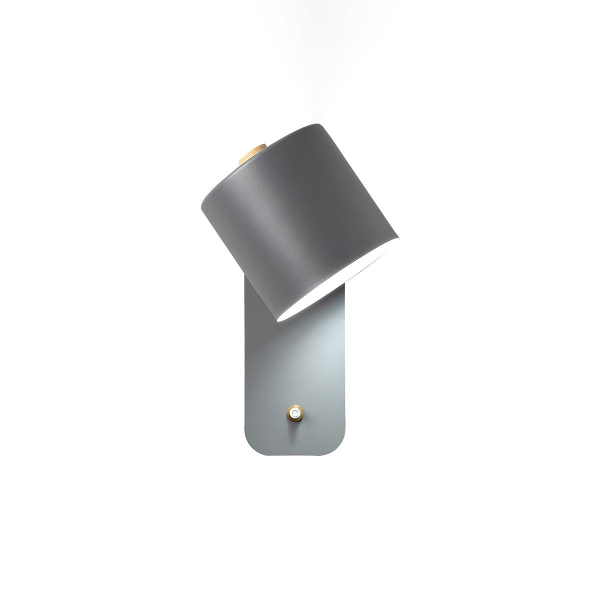 Quella regulowana lampa ścienna w kształcie cylindra