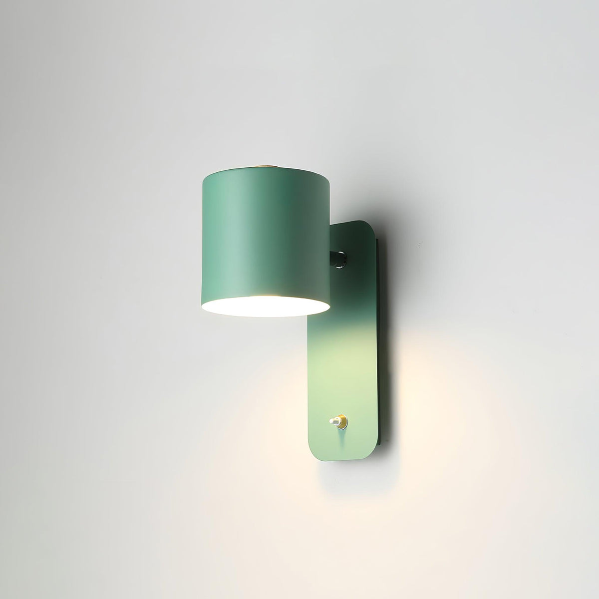 Quella regulowana lampa ścienna w kształcie cylindra