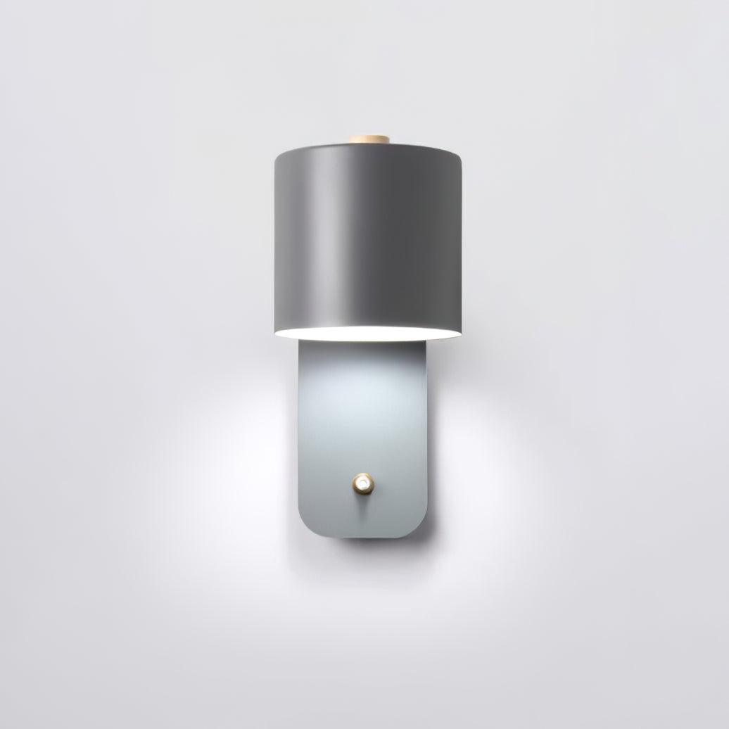 Quella regulowana lampa ścienna w kształcie cylindra