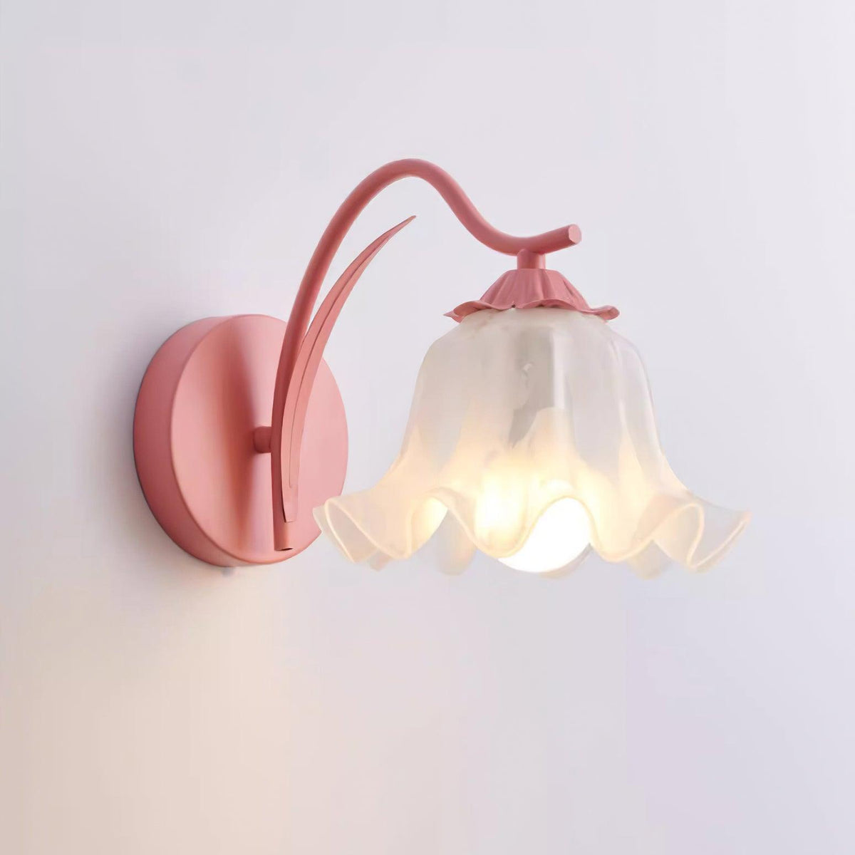 Kinkiet Botanical Whimsy Lily ze sztyftu zielonego