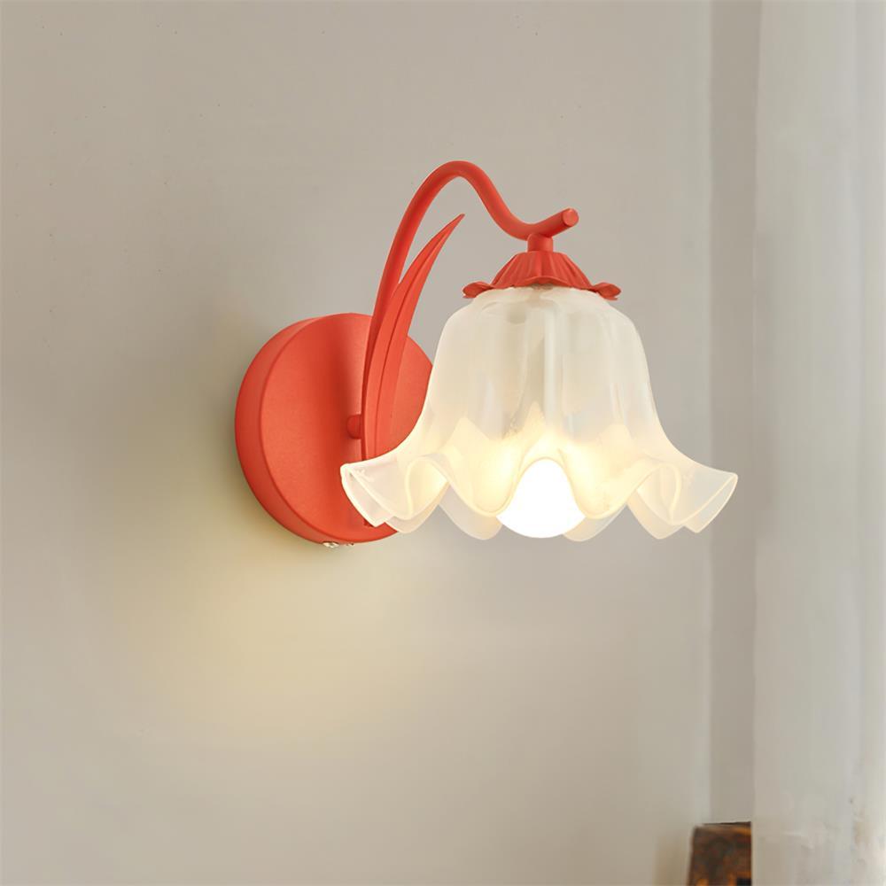 Kinkiet Botanical Whimsy Lily ze sztyftu zielonego