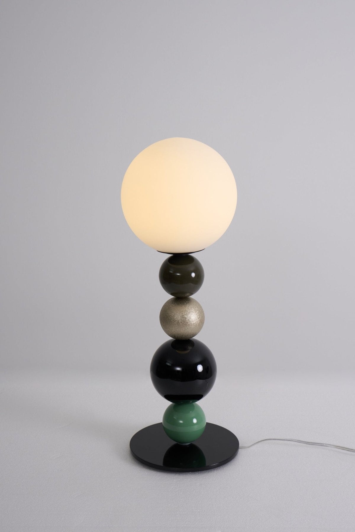 Orbital Balls lampa stołowa ze szkła