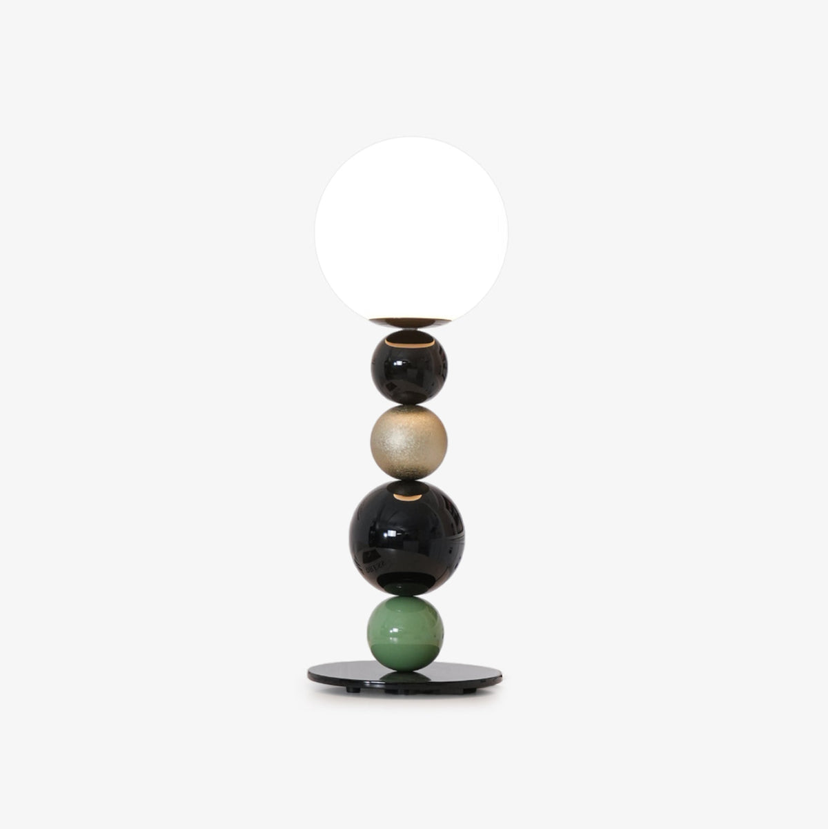 Orbital Balls lampa stołowa ze szkła