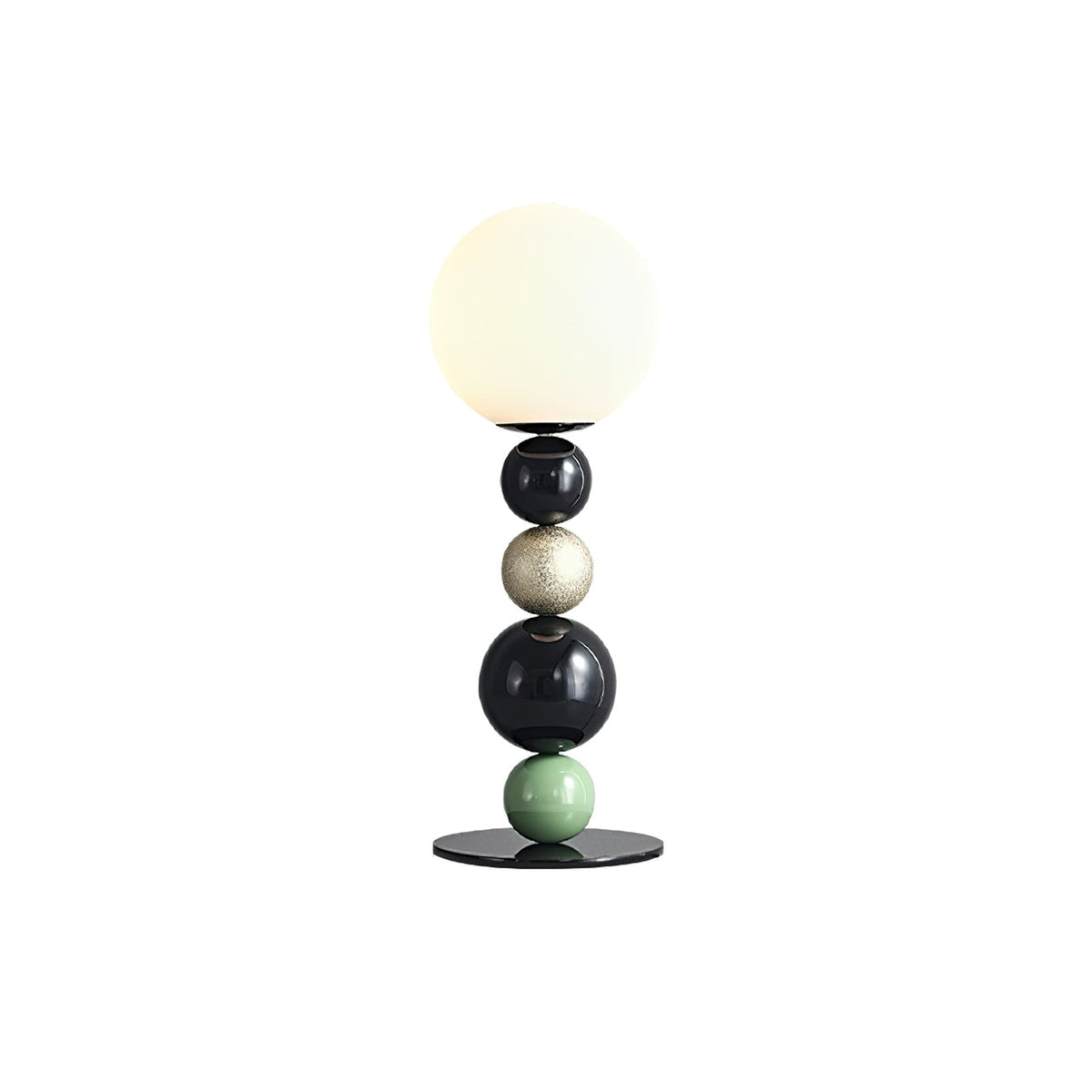 Orbital Balls lampa stołowa ze szkła