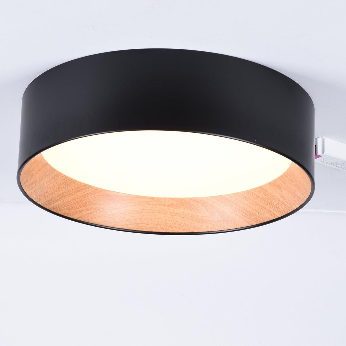 Cirarena nowoczesna minimalistyczna okrągła lampa sufitowa