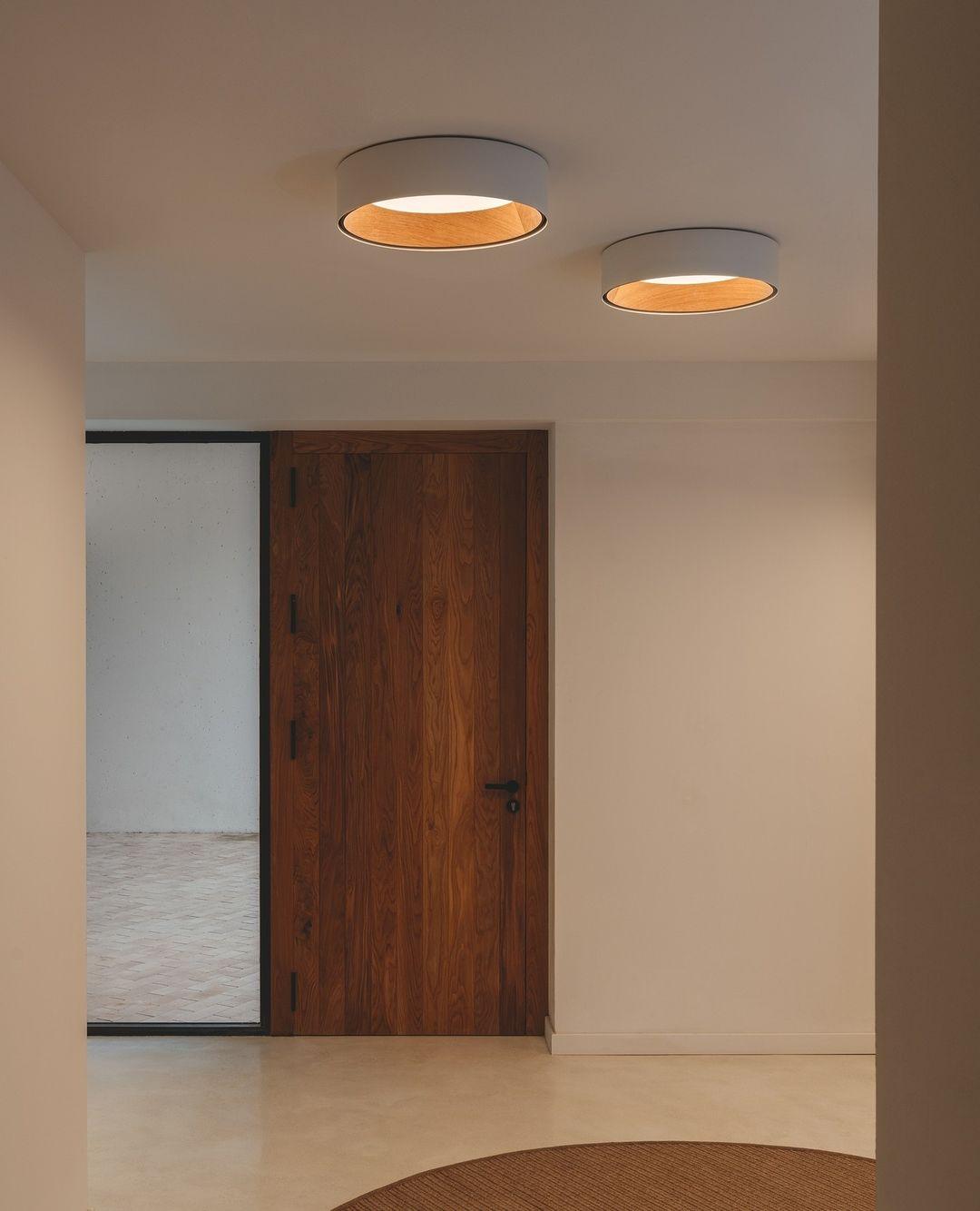 Cirarena nowoczesna minimalistyczna okrągła lampa sufitowa