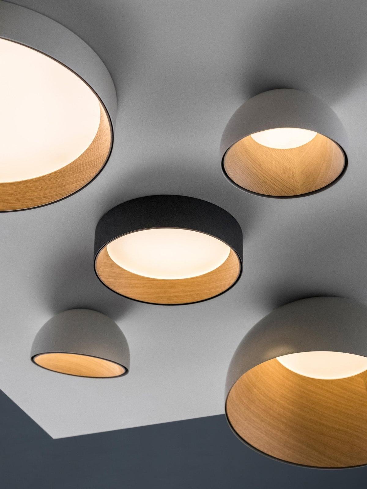 Cirarena nowoczesna minimalistyczna okrągła lampa sufitowa