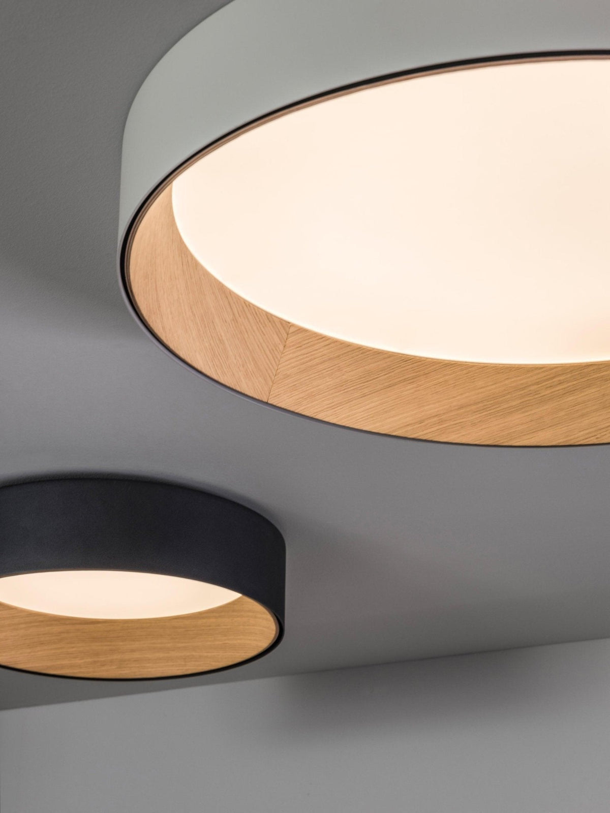 Cirarena nowoczesna minimalistyczna okrągła lampa sufitowa