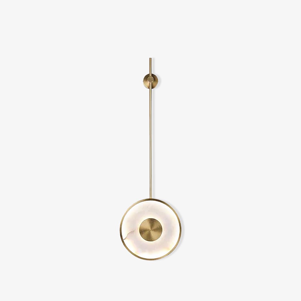 Nivirina minimalistyczna lampa wisząca ze szkła alabastrowego
