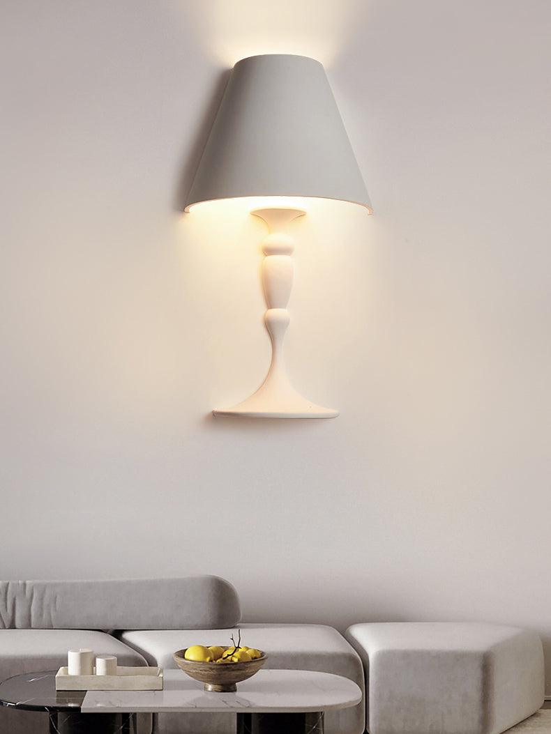 Axoris indywidualna kreatywna lampa ścienna w gipsie