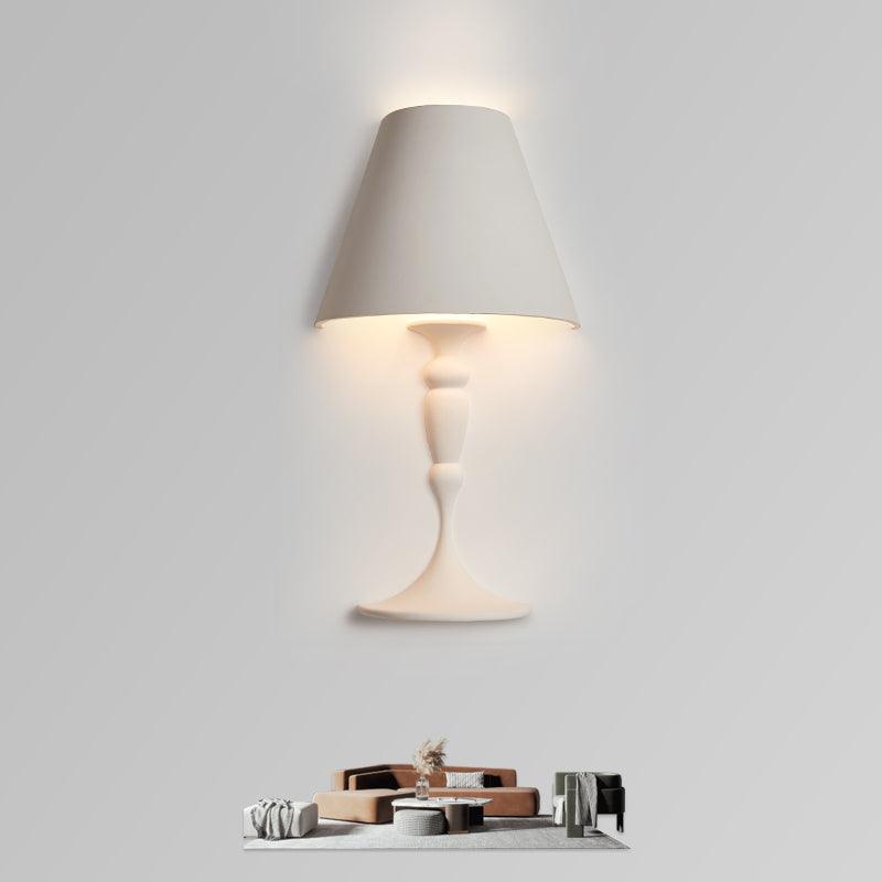 Axoris indywidualna kreatywna lampa ścienna w gipsie