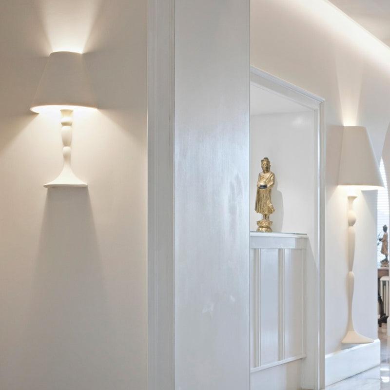 Axoris indywidualna kreatywna lampa ścienna w gipsie