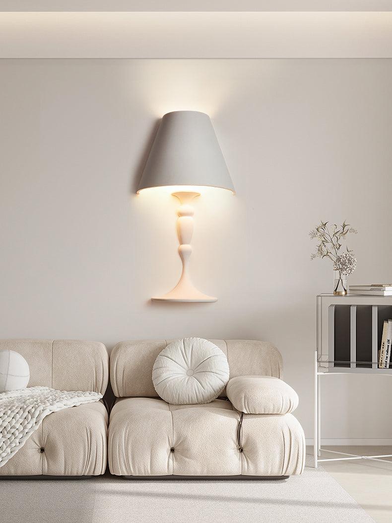 Axoris indywidualna kreatywna lampa ścienna w gipsie