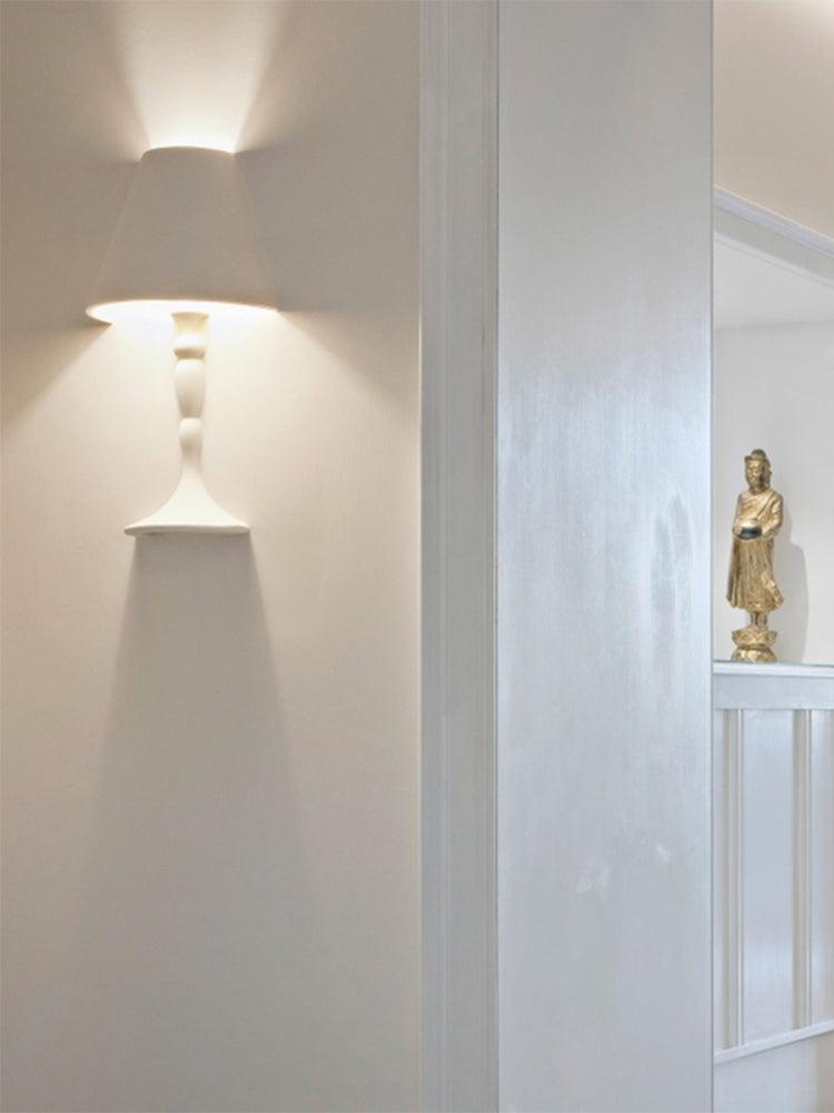 Axoris indywidualna kreatywna lampa ścienna w gipsie