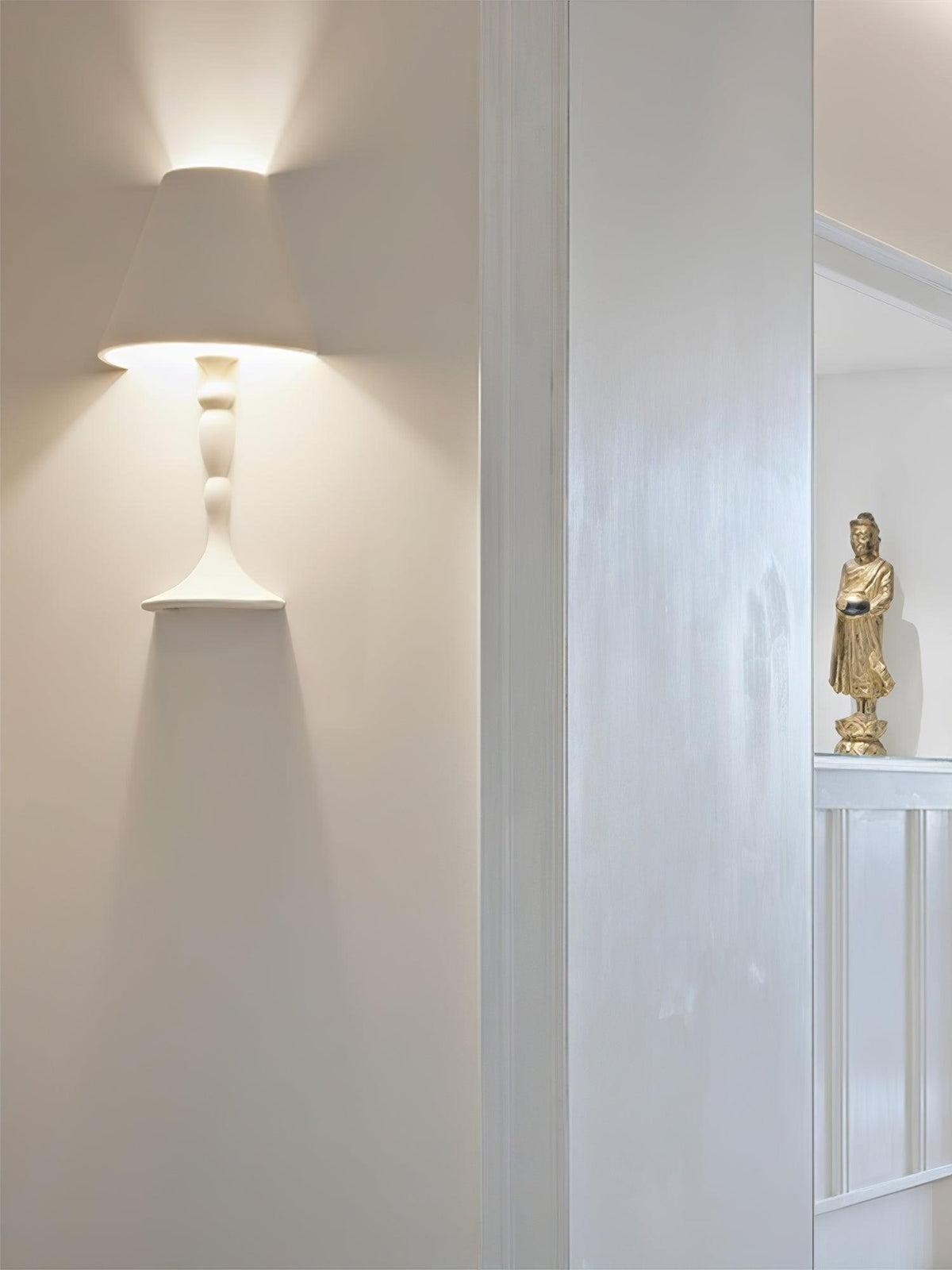 Axoris indywidualna kreatywna lampa ścienna w gipsie