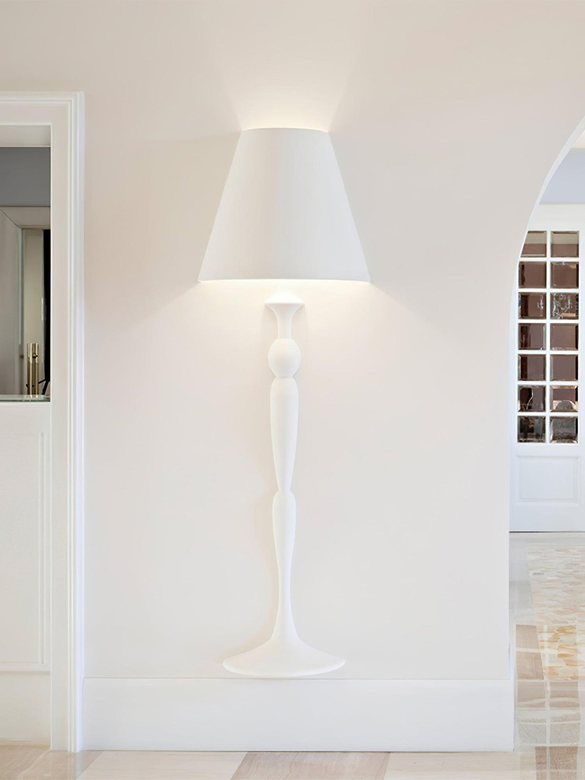 Axoris indywidualna kreatywna lampa ścienna w gipsie