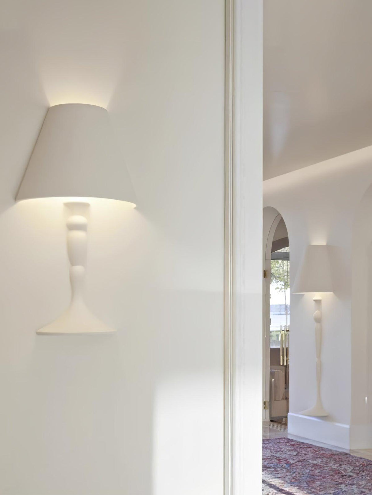 Axoris indywidualna kreatywna lampa ścienna w gipsie