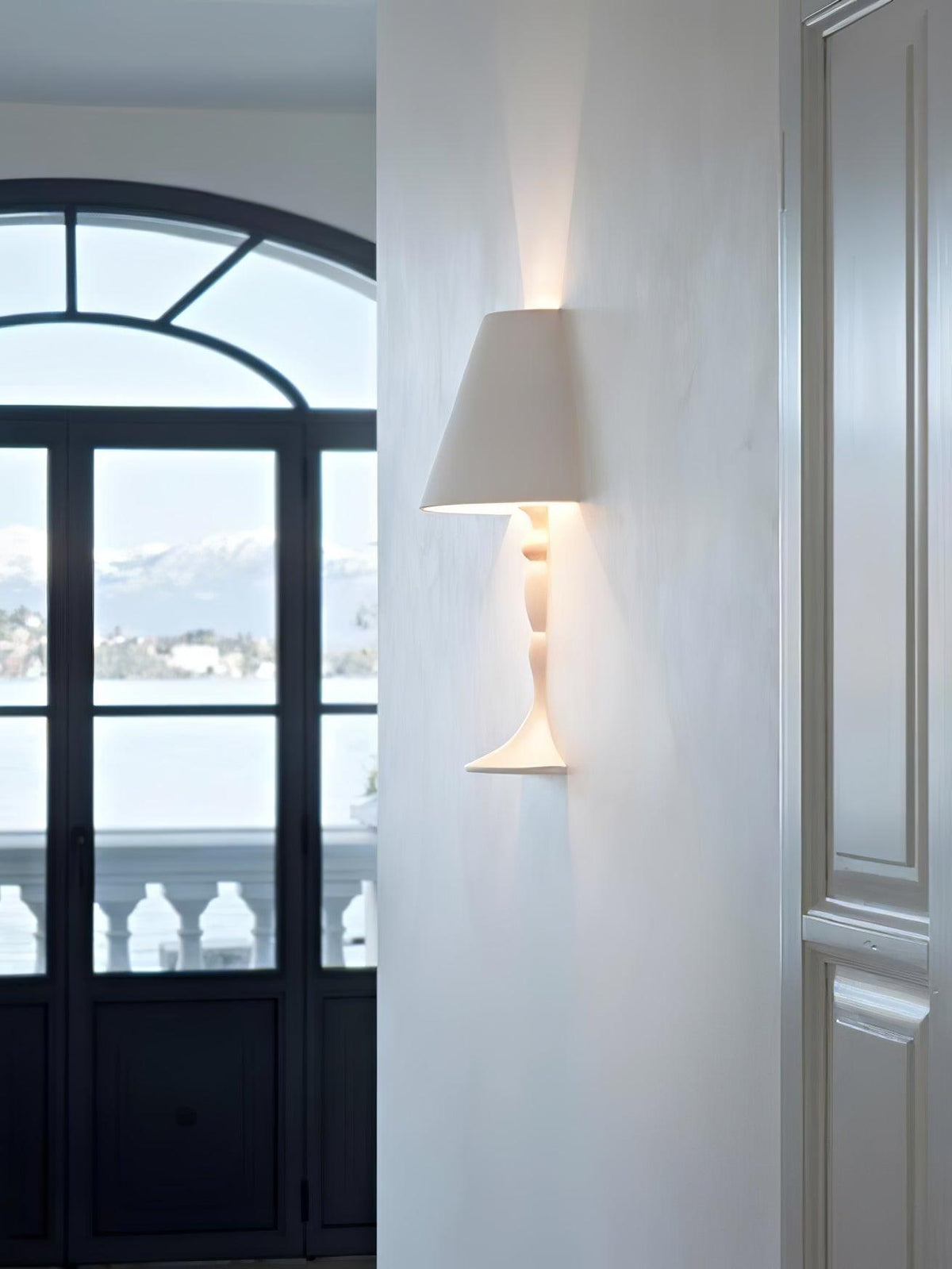 Axoris indywidualna kreatywna lampa ścienna w gipsie