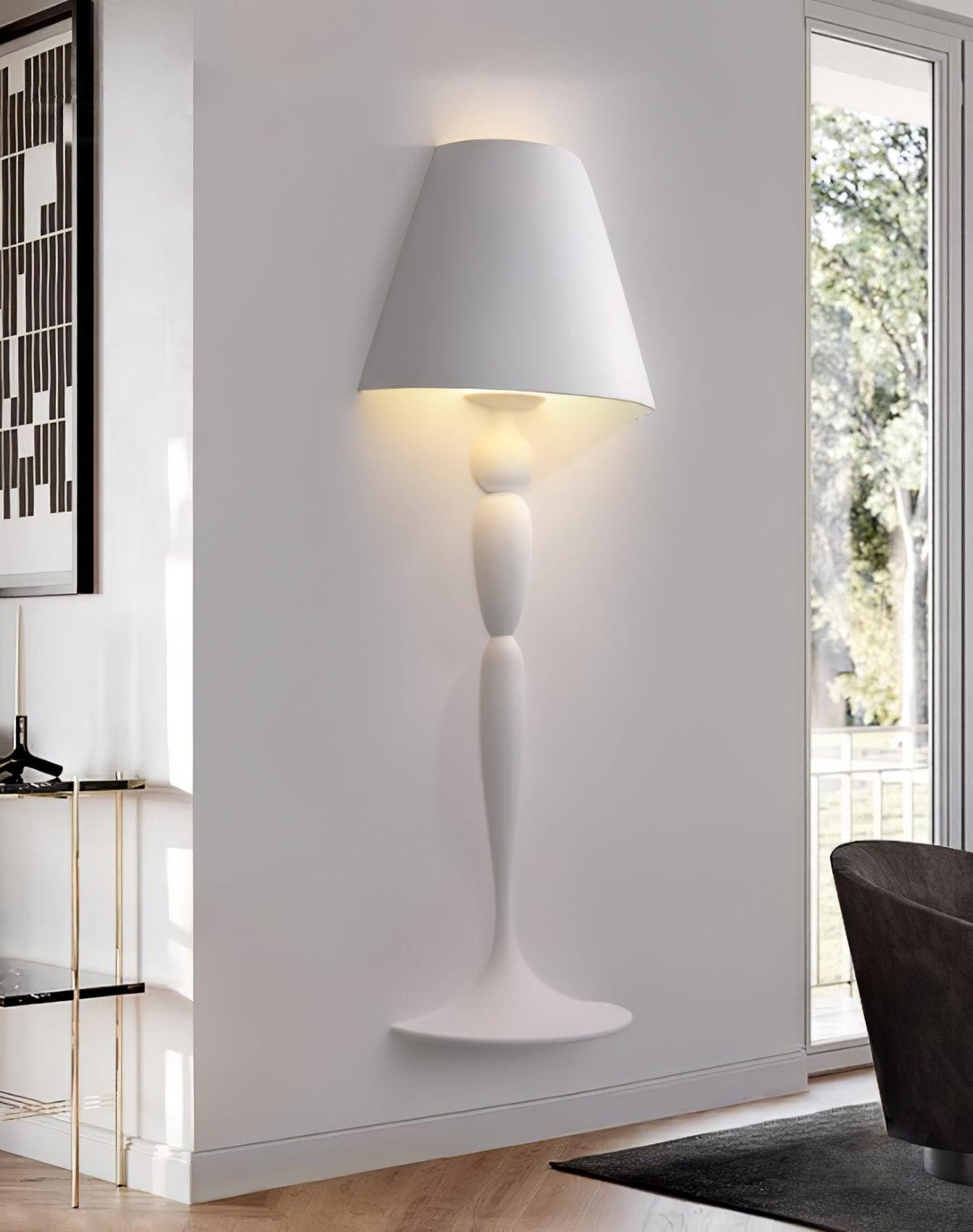 Axoris indywidualna kreatywna lampa ścienna w gipsie