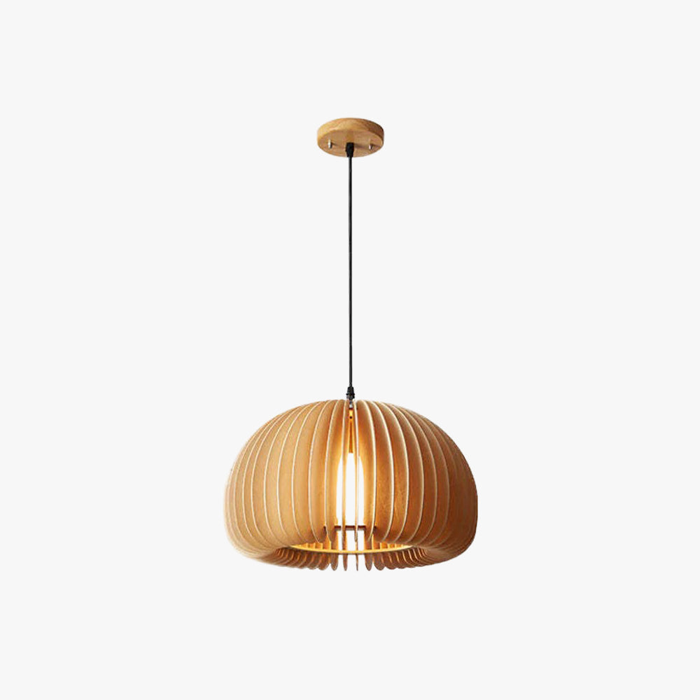 Muto Pumpkin lampa wisząca, drewno