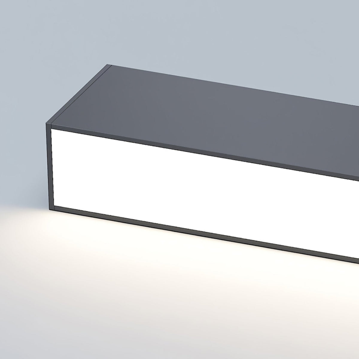 Line nowoczesna lampa sufitowa wisząca z aluminium