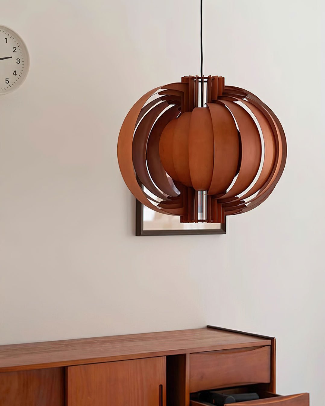 Ivraeus Premium Elegance Ring drewniana lampa wisząca