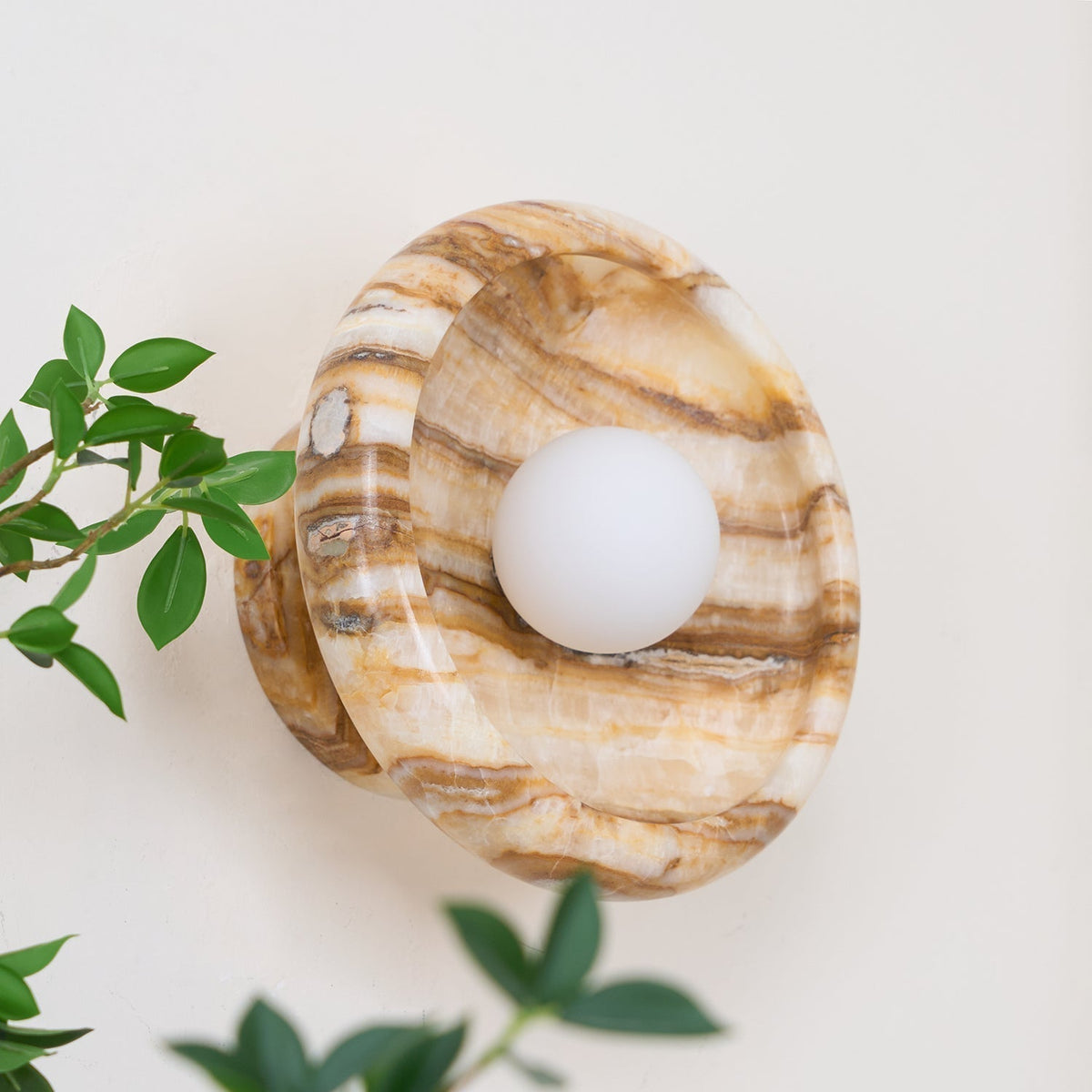 Onvix Natural Onyx Kinkiet