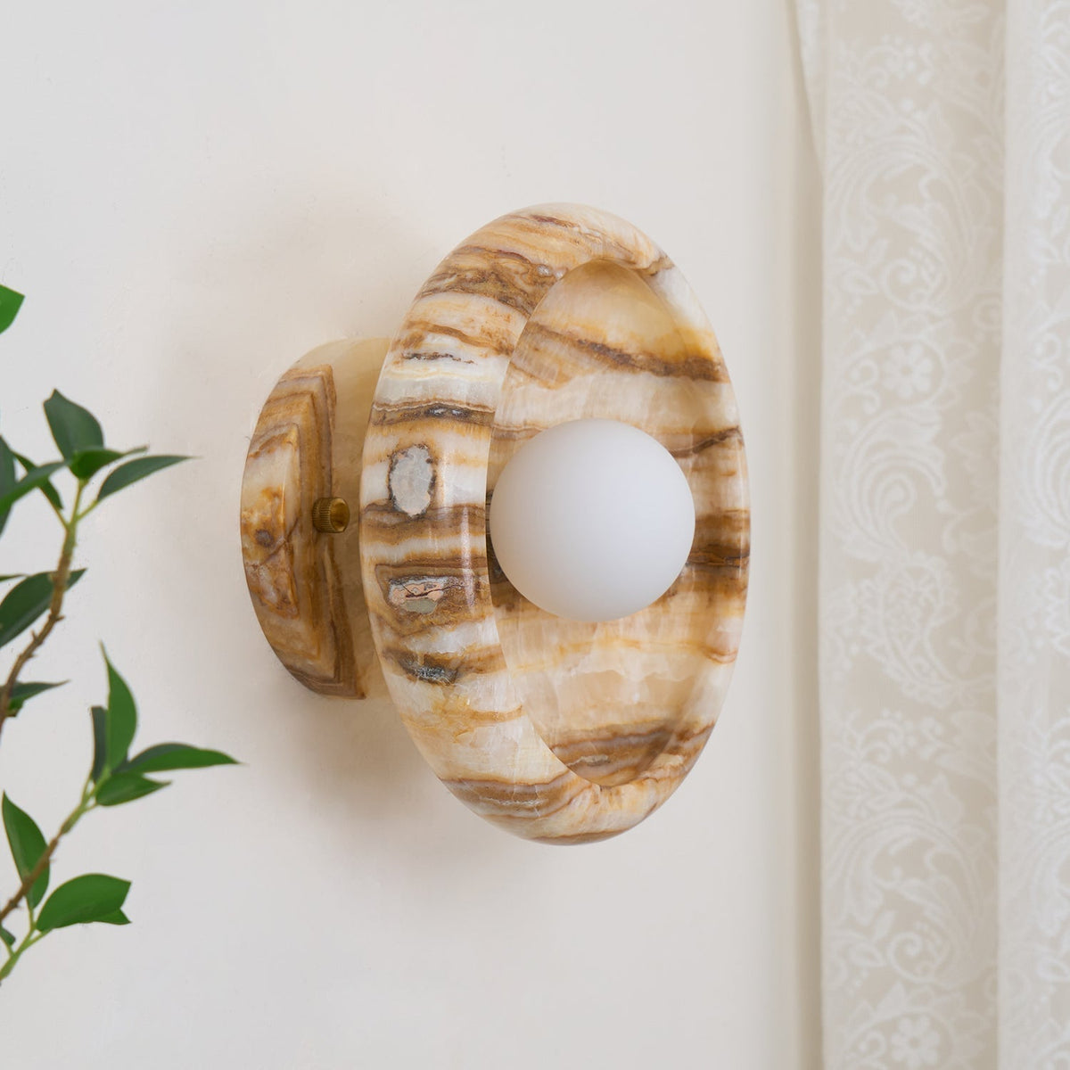 Onvix Natural Onyx Kinkiet