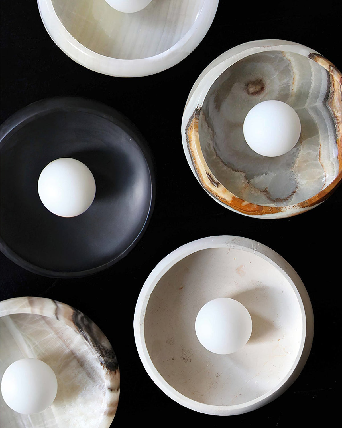 Onvix Natural Onyx Kinkiet