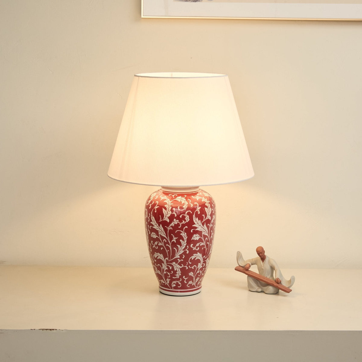 Ceraeria Vine ceramiczna lampa stołowa