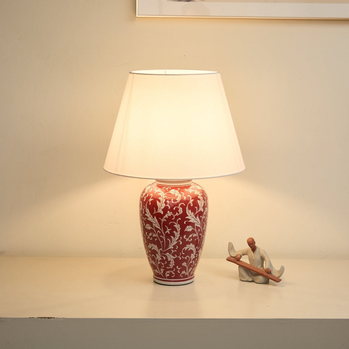 Ceraeria Vine ceramiczna lampa stołowa