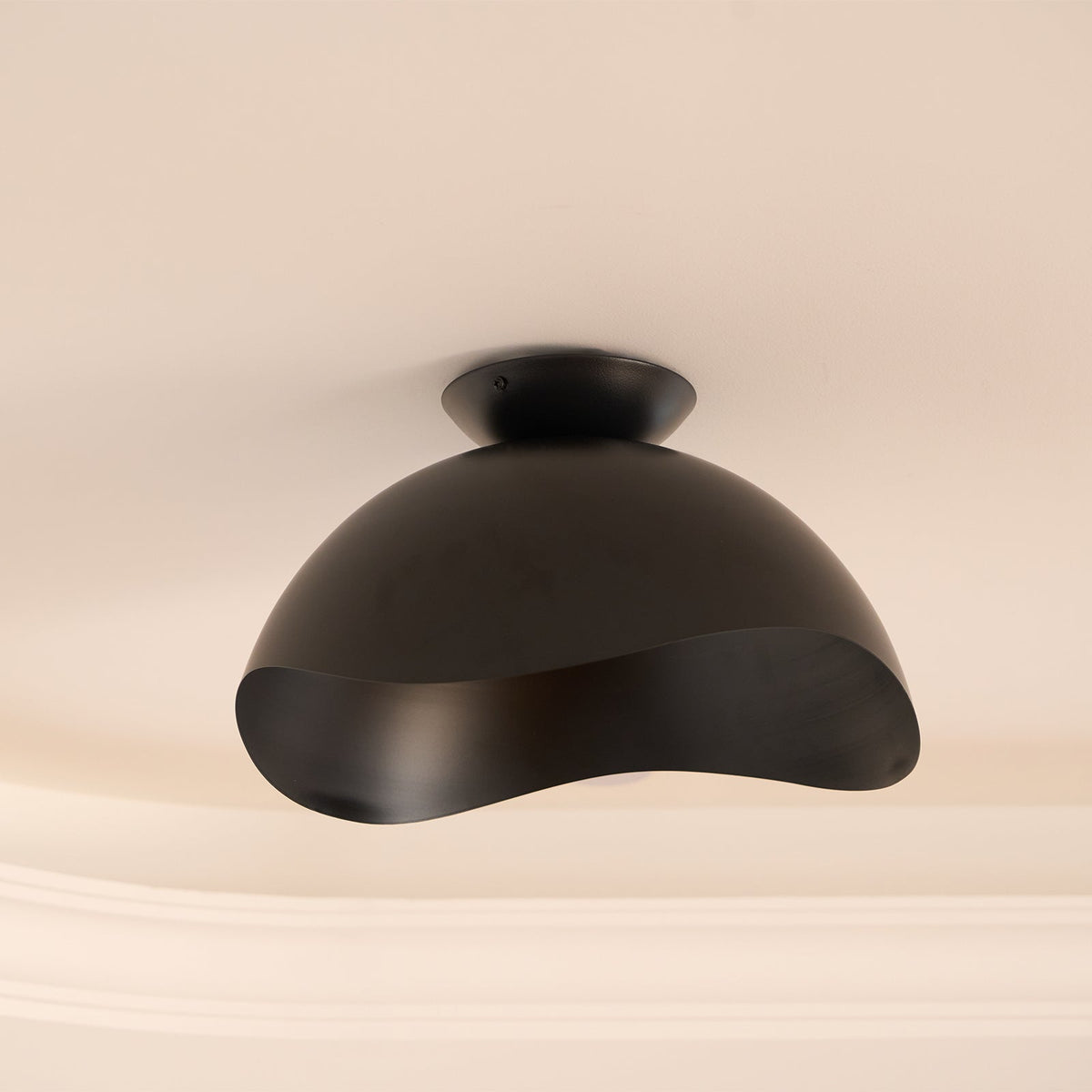 Myox lampa sufitowa w kształcie miski z falami