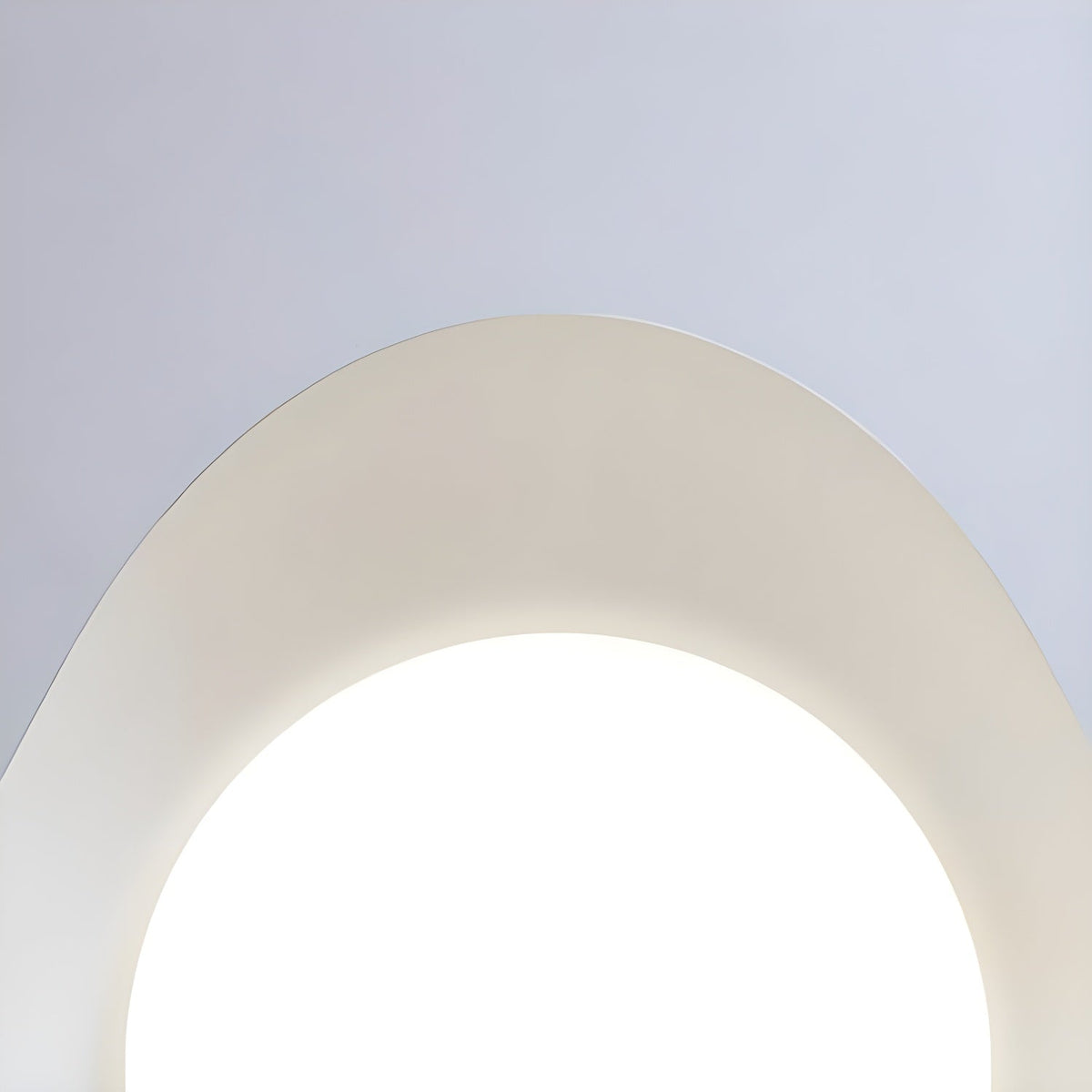 Myox lampa sufitowa w kształcie miski z falami