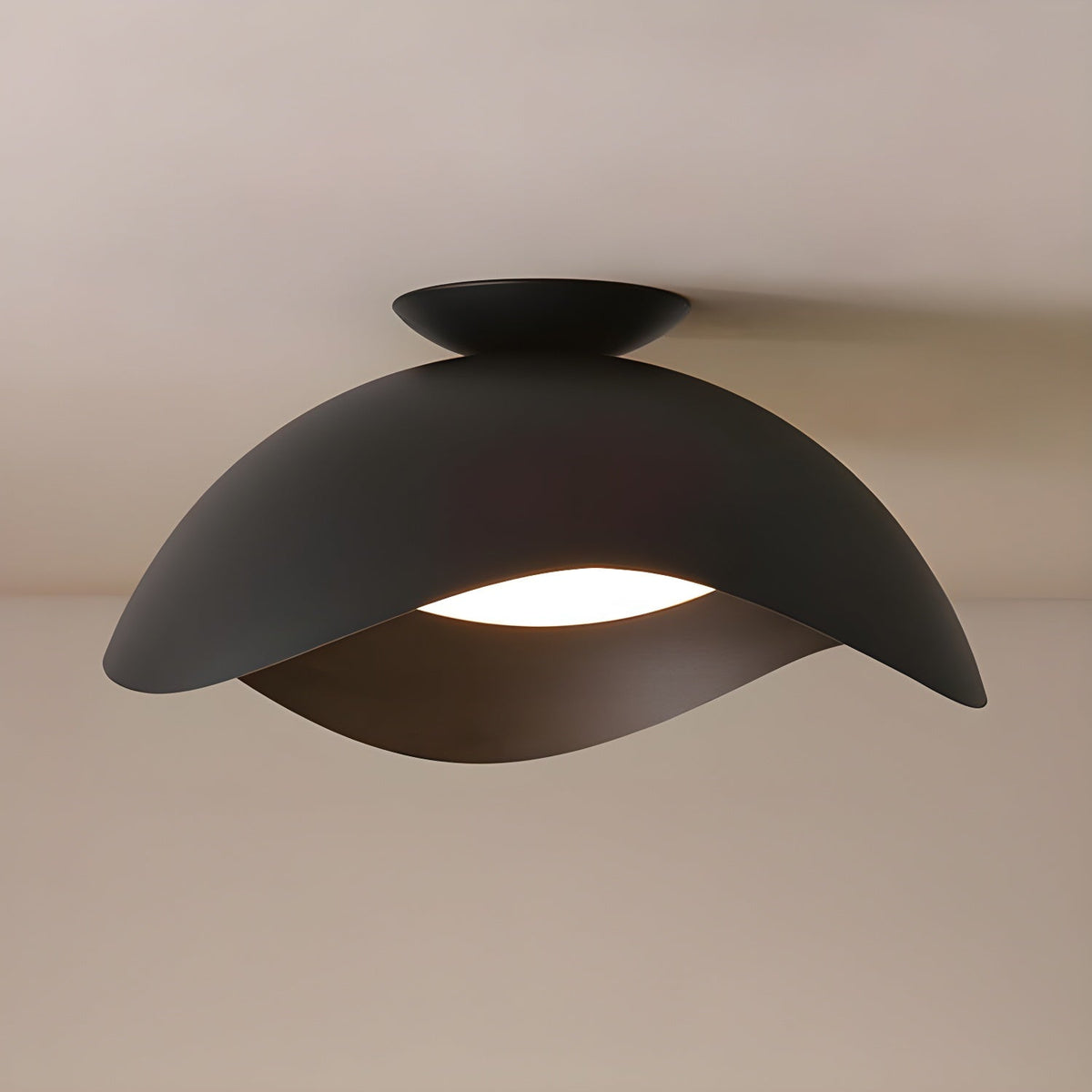 Myox lampa sufitowa w kształcie miski z falami