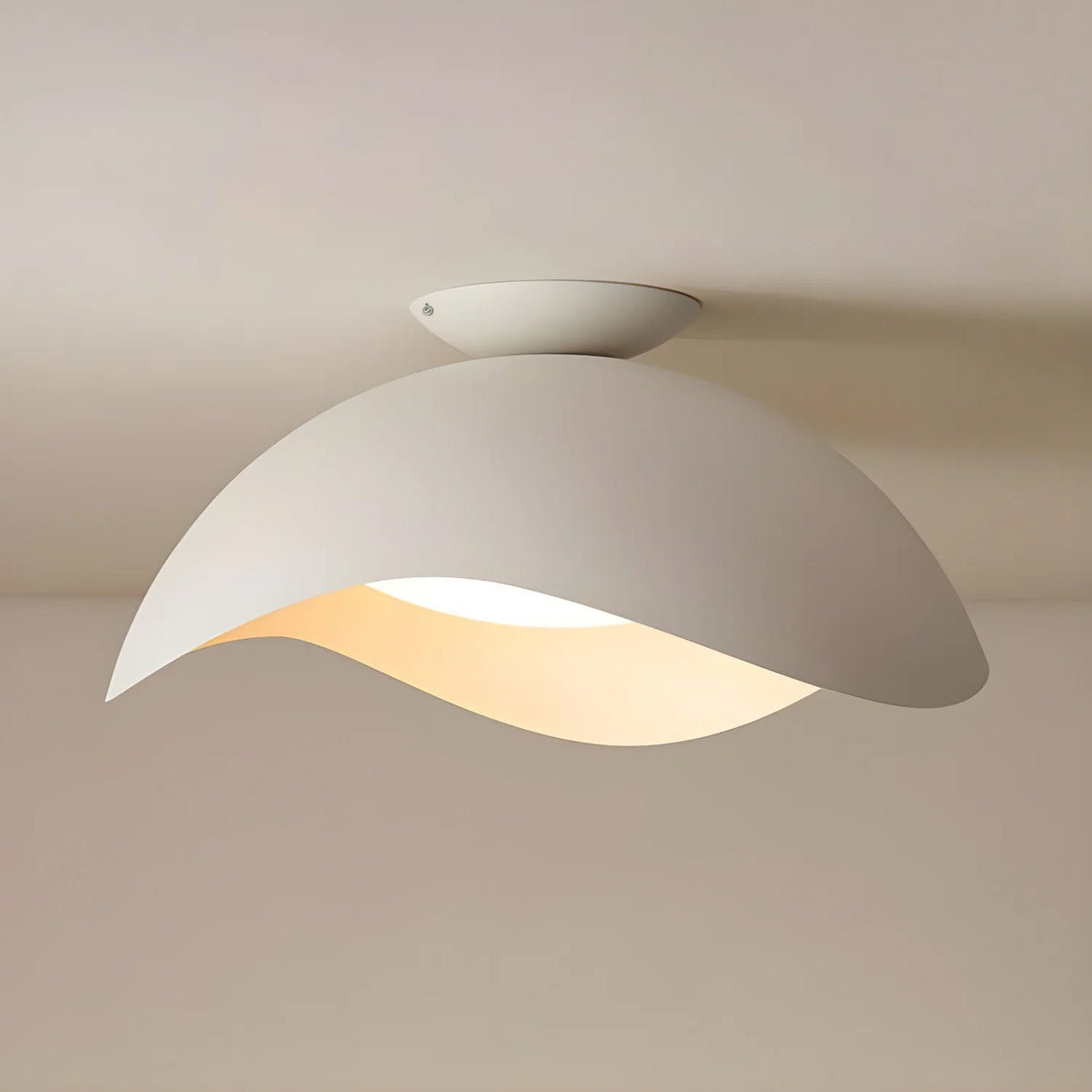 Myox lampa sufitowa w kształcie miski z falami