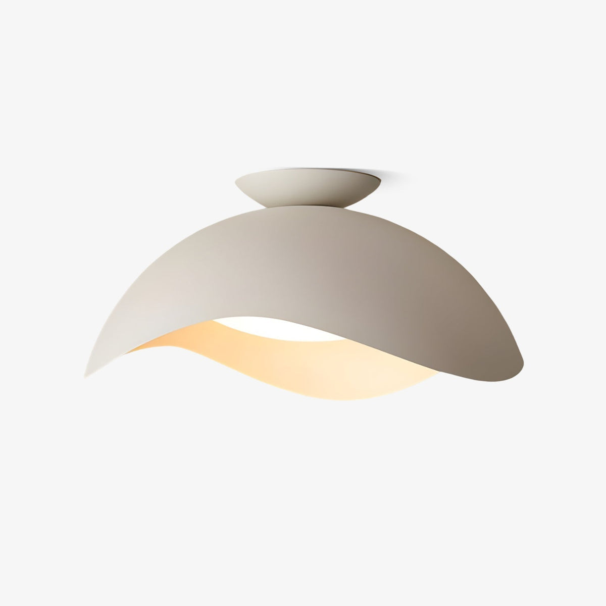 Myox lampa sufitowa w kształcie miski z falami