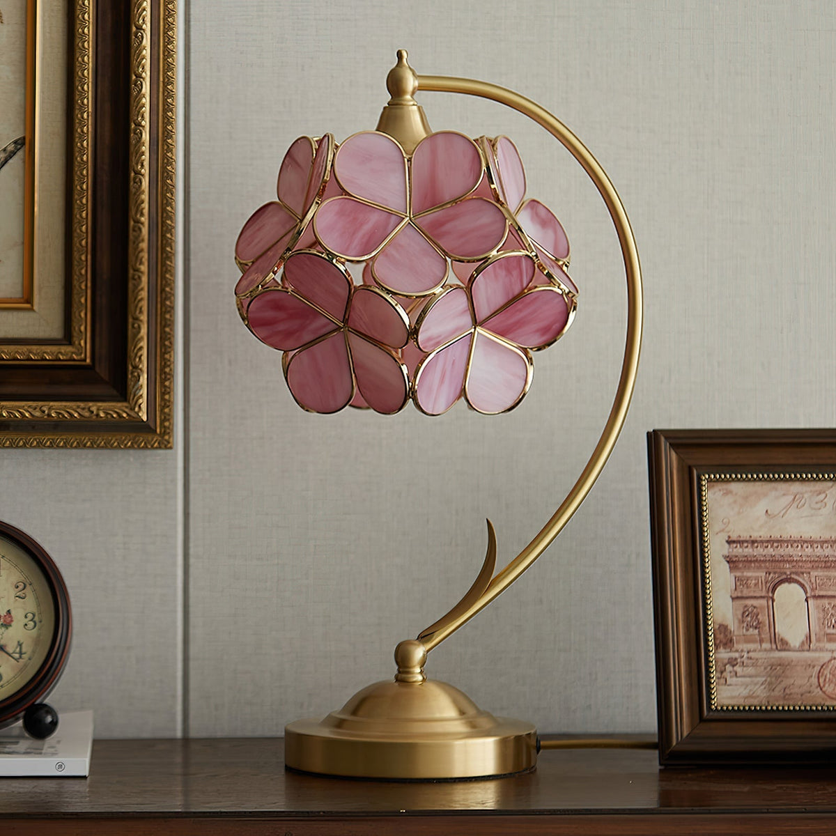 Lampa stołowa Clover Petal