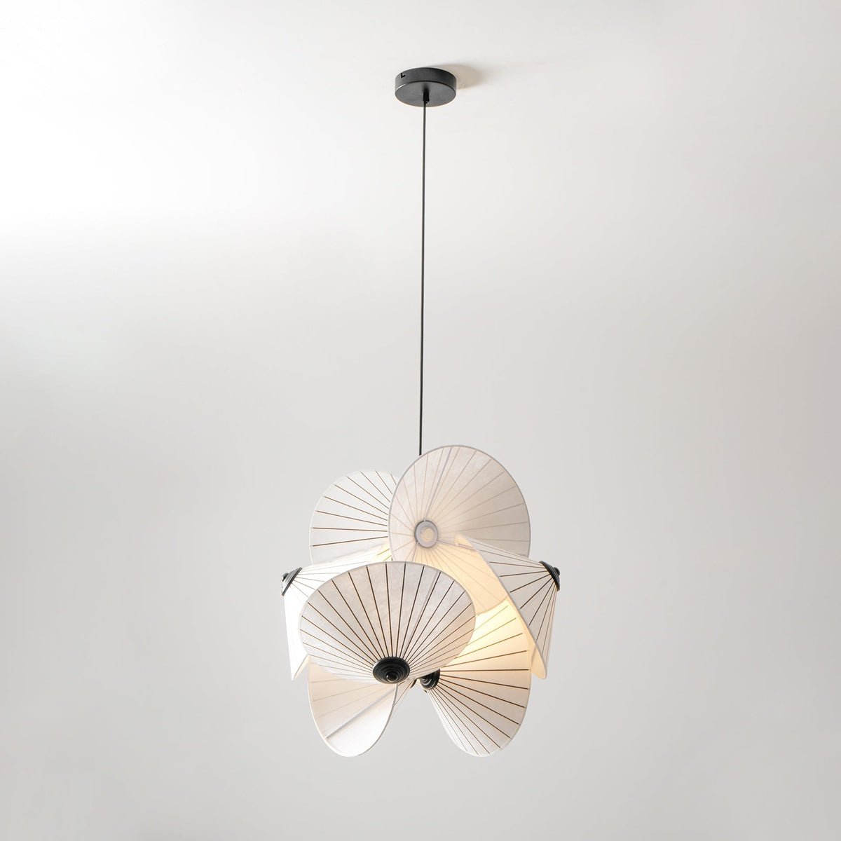 Florielle lampa wisząca z płótna