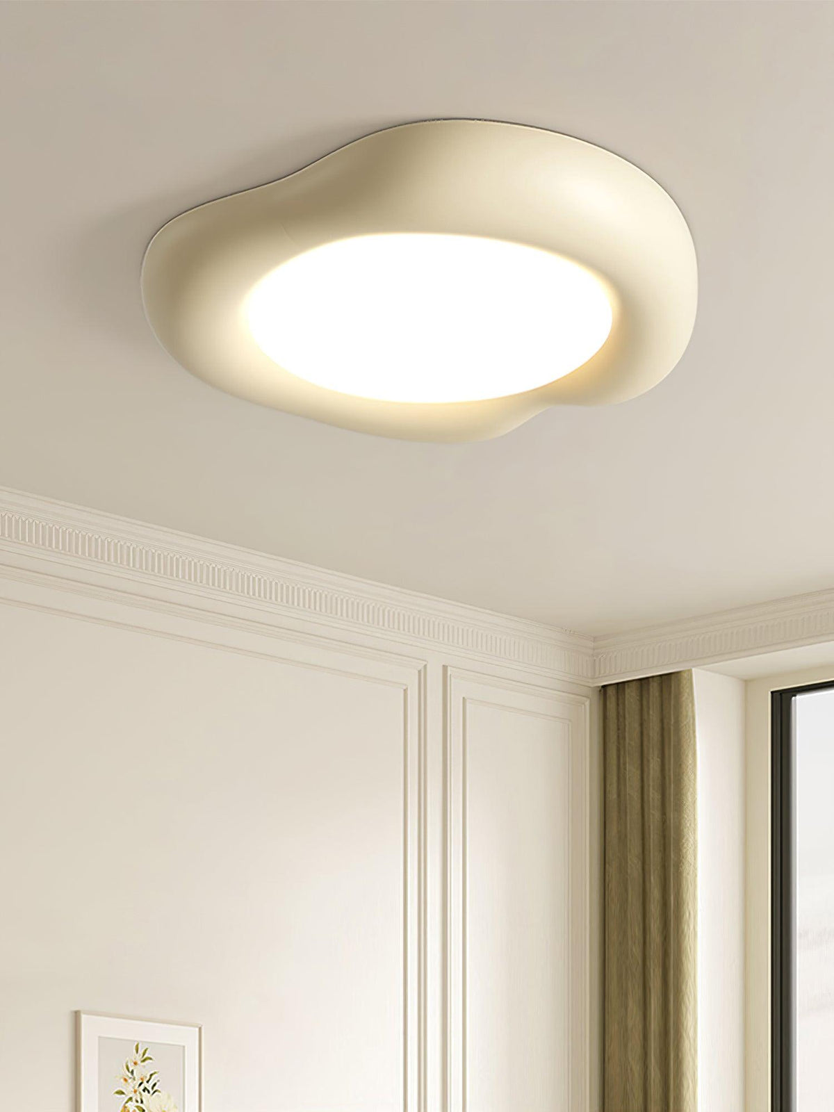 Zelaeis lampa sufitowa w kształcie jabłka z tworzywa sztucznego