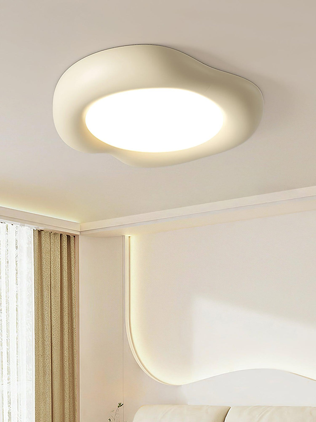 Zelaeis lampa sufitowa w kształcie jabłka z tworzywa sztucznego