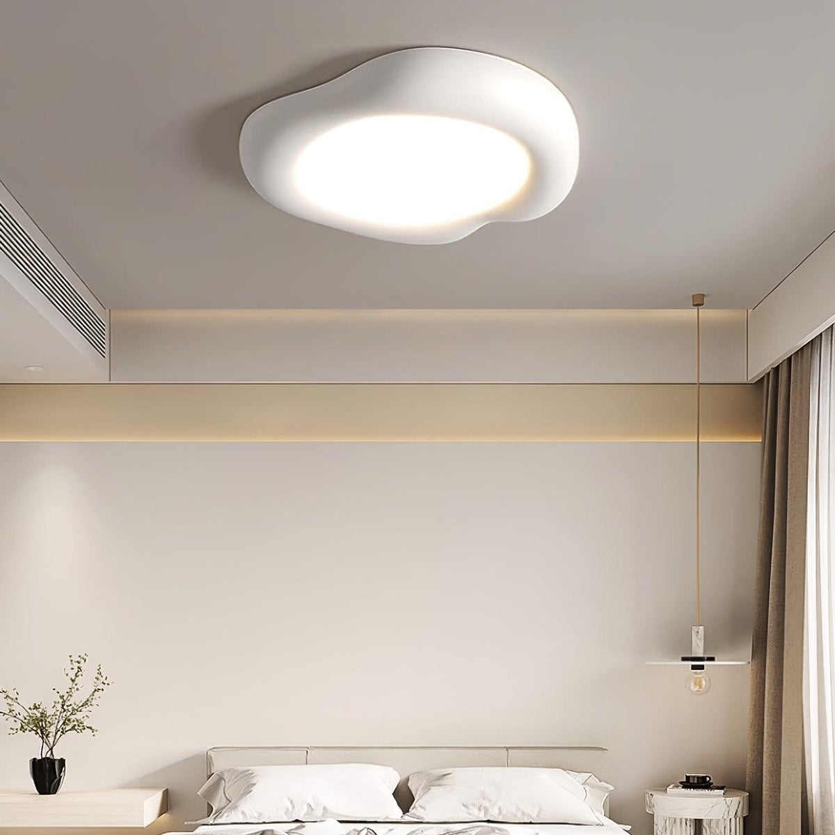 Zelaeis lampa sufitowa w kształcie jabłka z tworzywa sztucznego