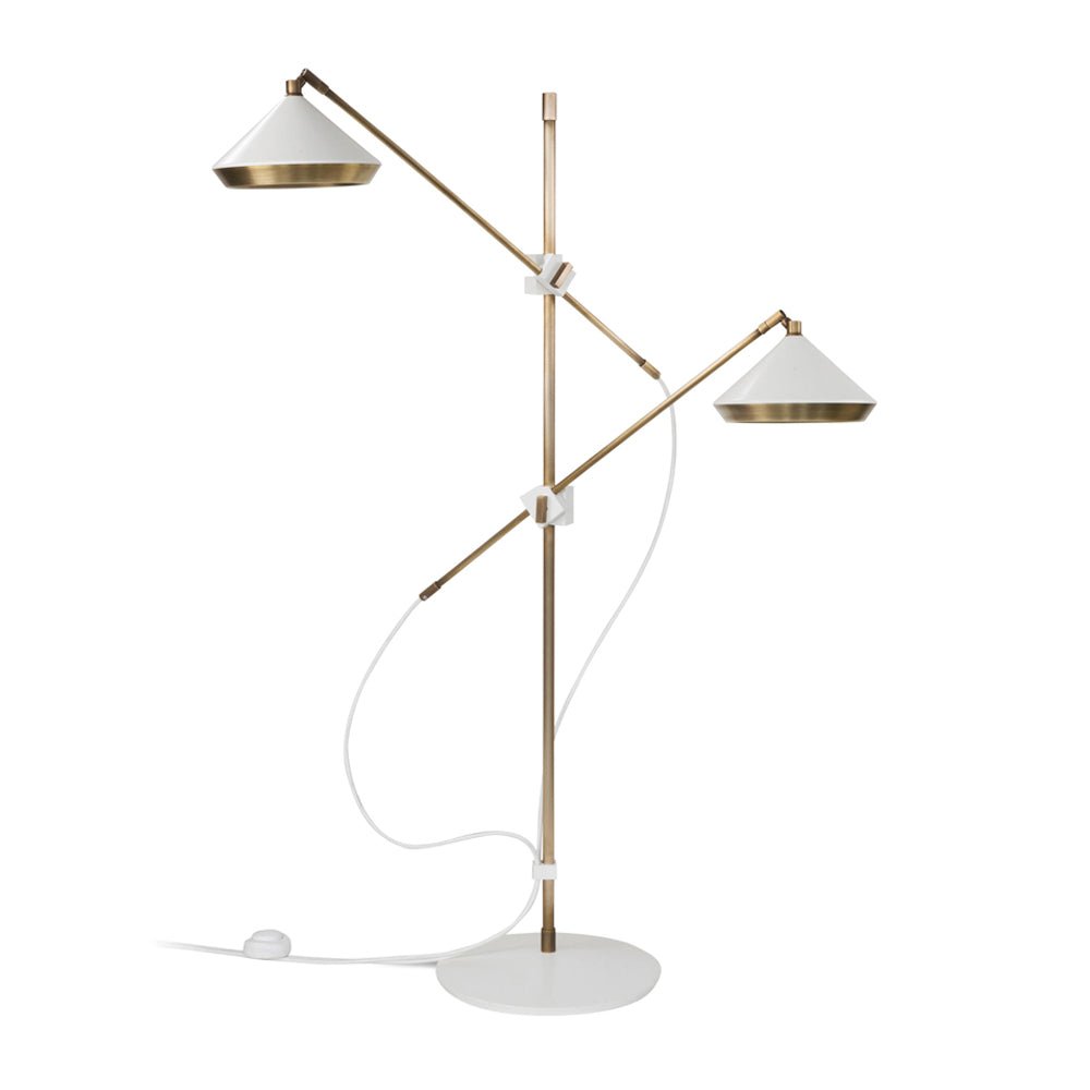 Mylirir Art Deco żyrandol ze stopu miedzi lampa stojąca