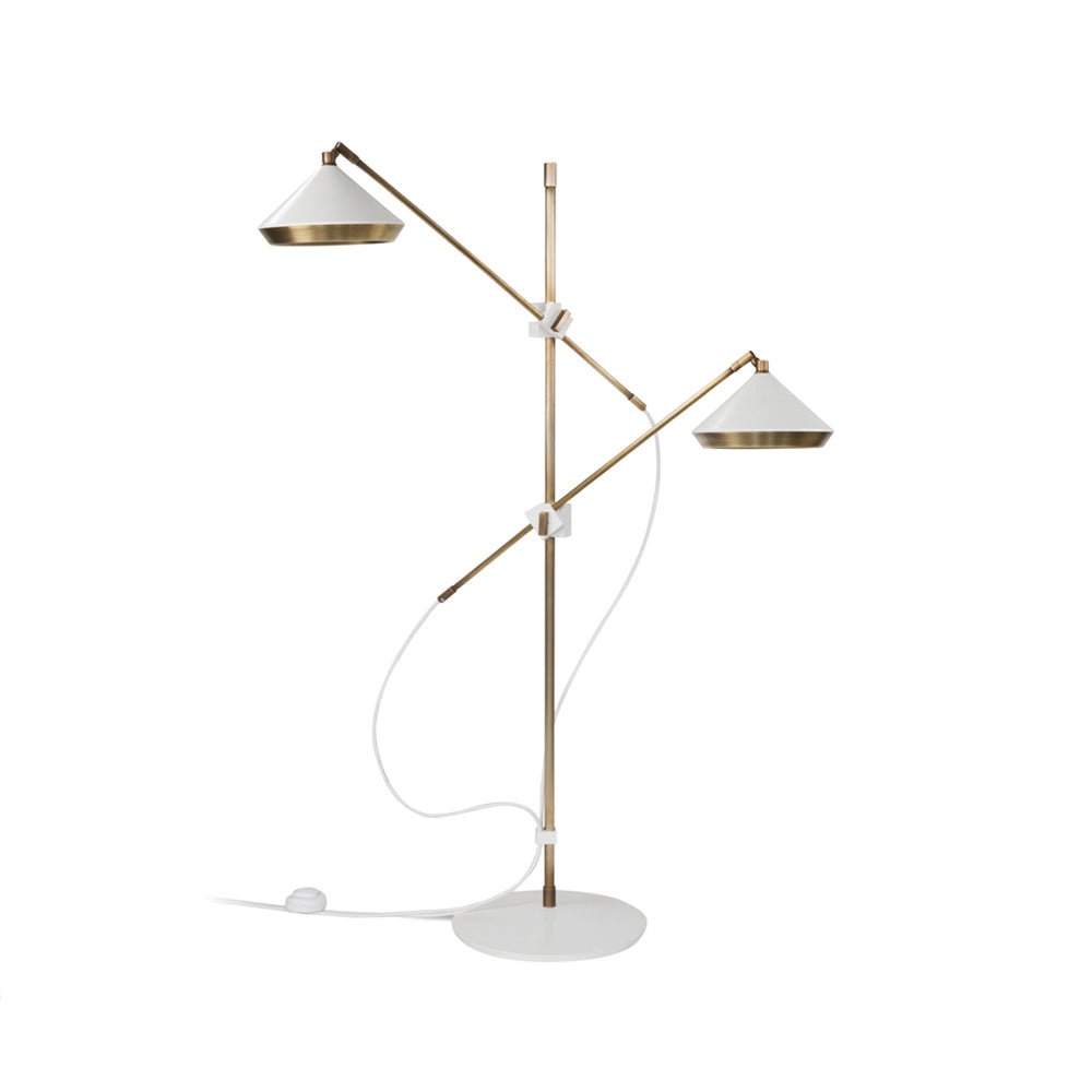 Mylirir Art Deco żyrandol ze stopu miedzi lampa stojąca