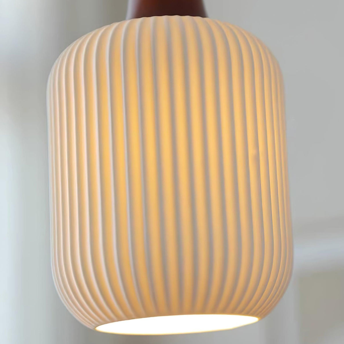 Claire lampa wisząca ze szkła porcelanowego