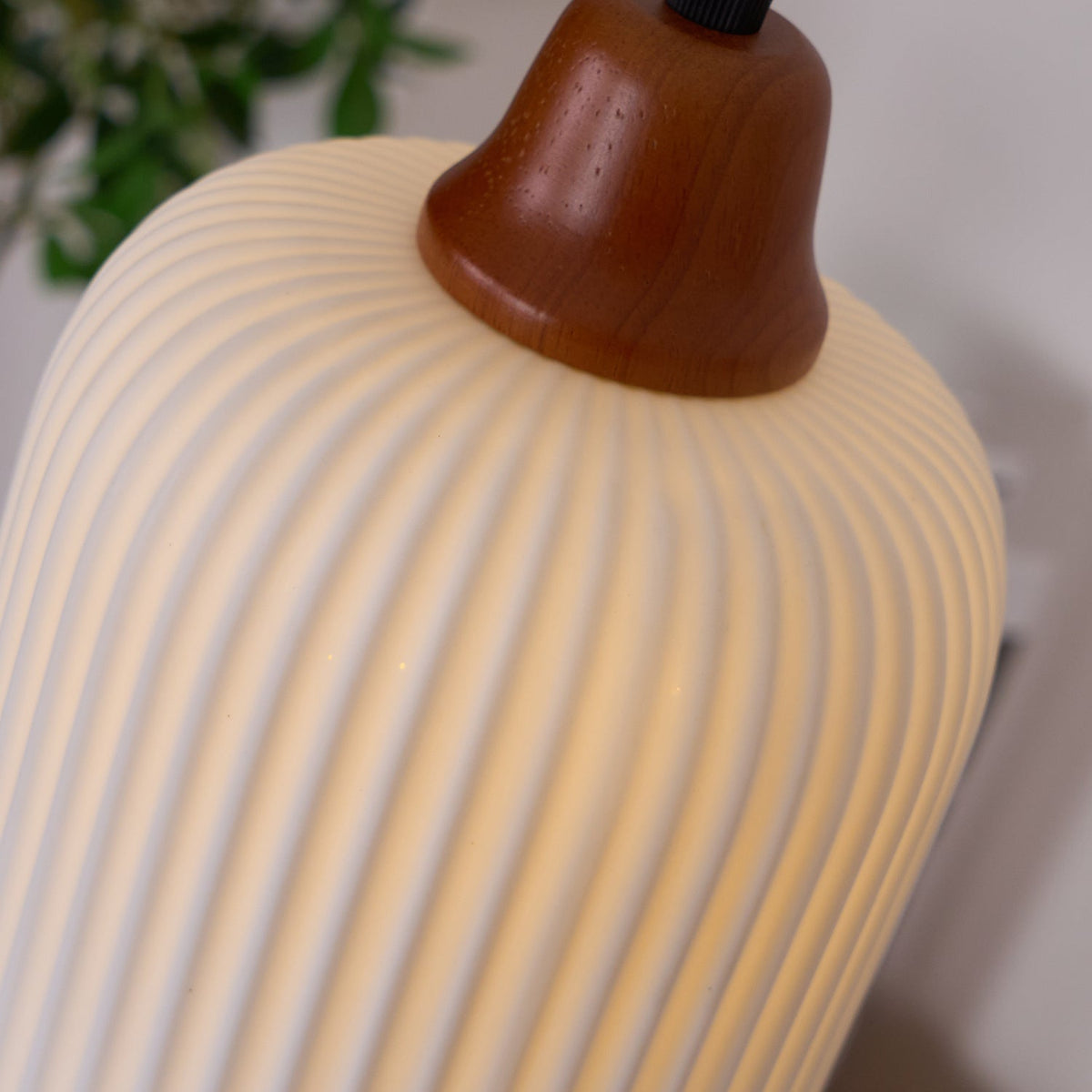 Claire lampa wisząca ze szkła porcelanowego