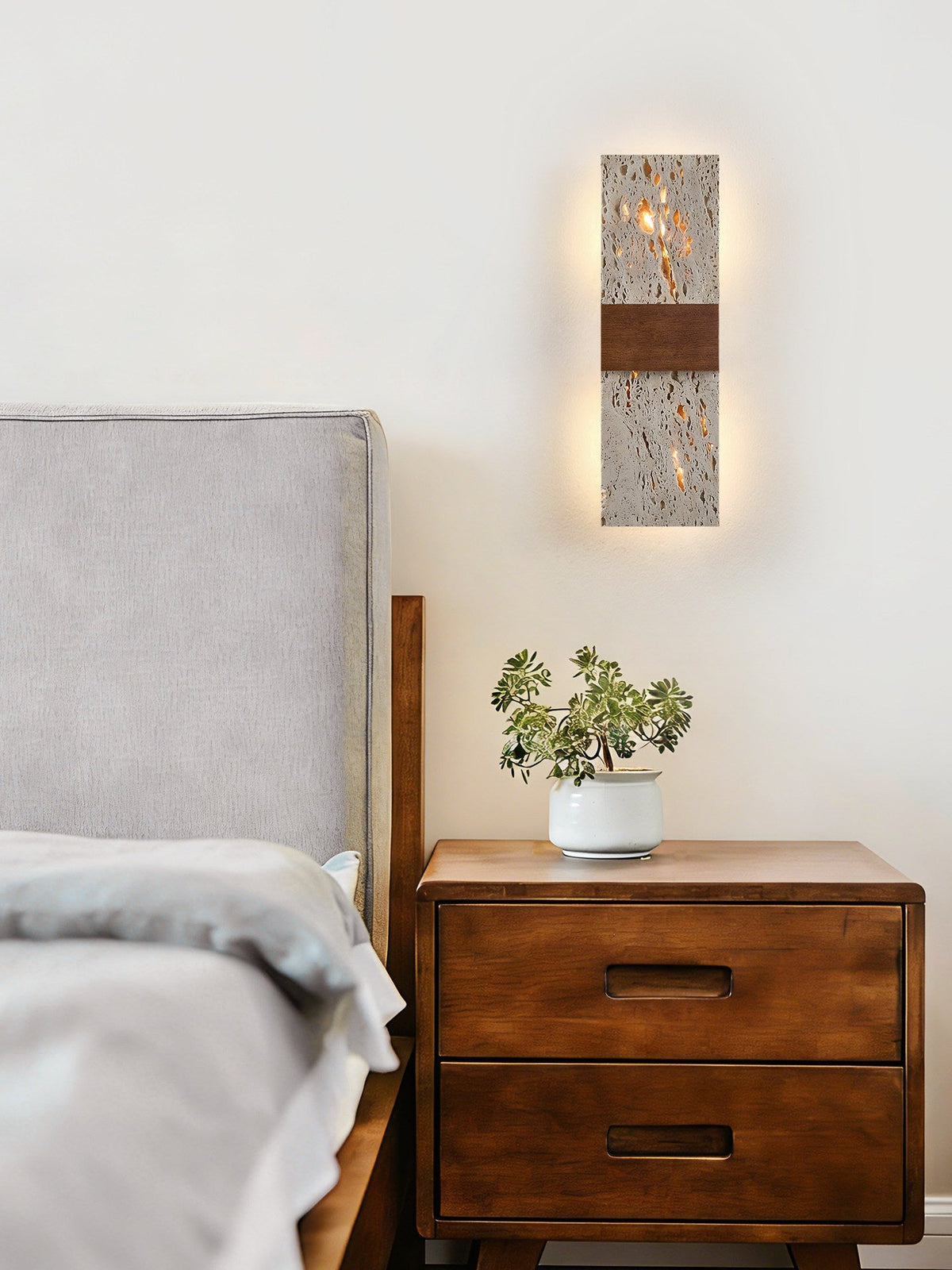 Lucen Travertine kinkiet