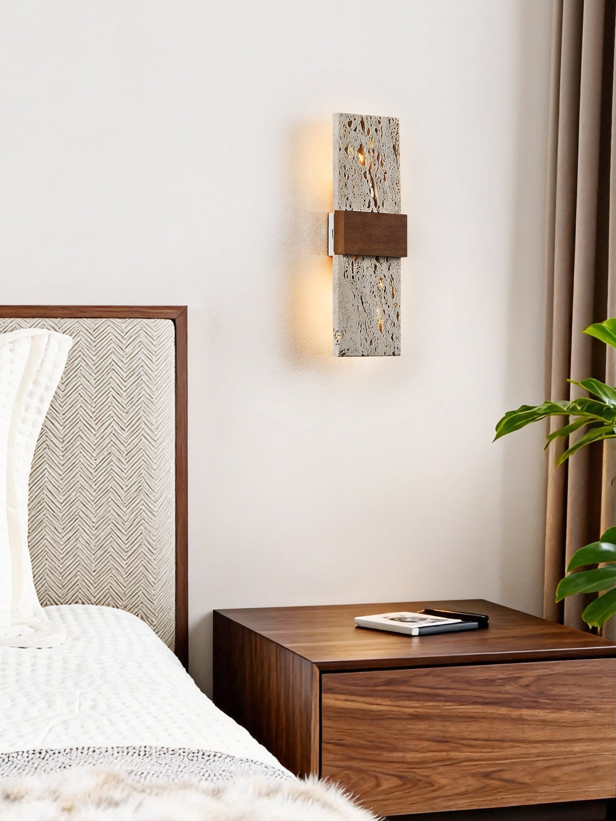 Lucen Travertine kinkiet