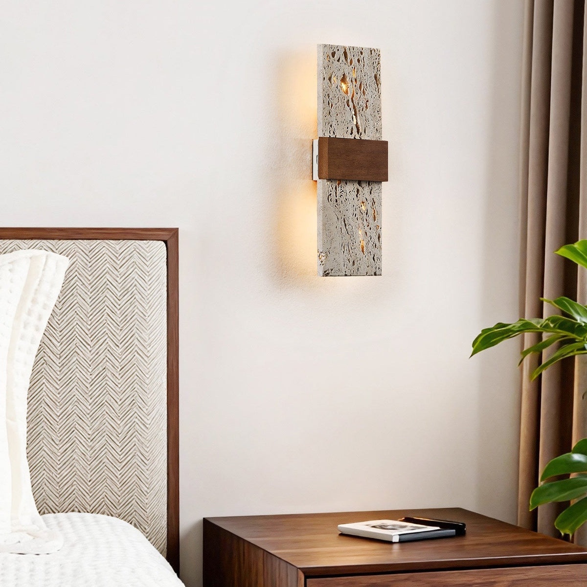 Lucen Travertine kinkiet