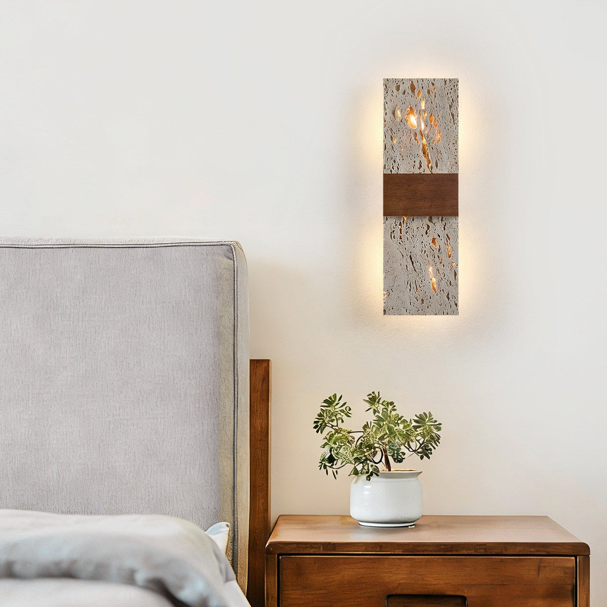 Lucen Travertine kinkiet